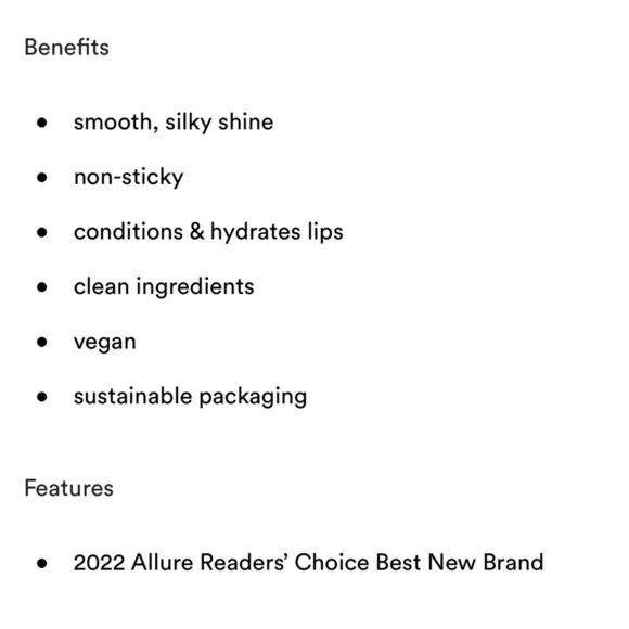 Rem Beauty Lavender Lip Gloss new in box - Picture 4 of 4